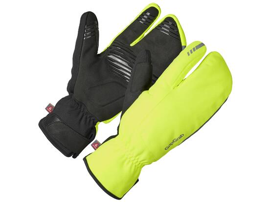 Gripgrab Nordic 2 Windproof Deep Winter Lobster Gloves Black - M