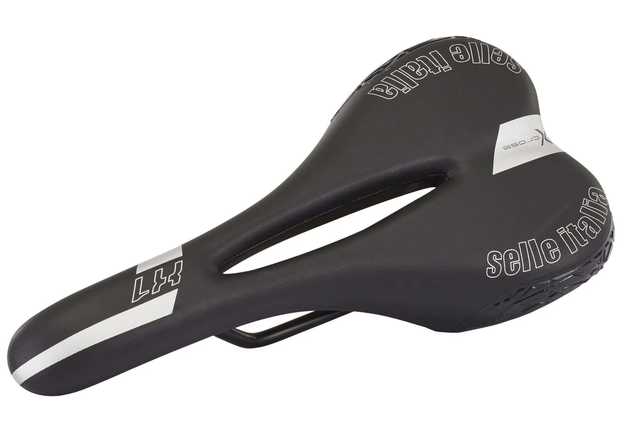 Sella - Ciclismo su strada e MTB - X1 X-Cross Flow - Intaglio centrale - Nera 3/3