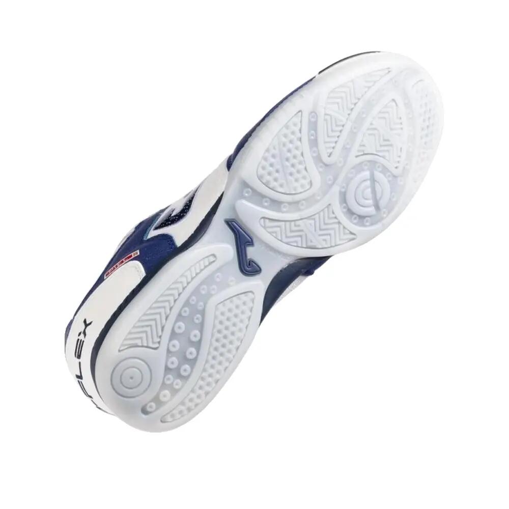 Sapatilhas de futsal Joma Top Flex 2534 Branco/Azul 4/5