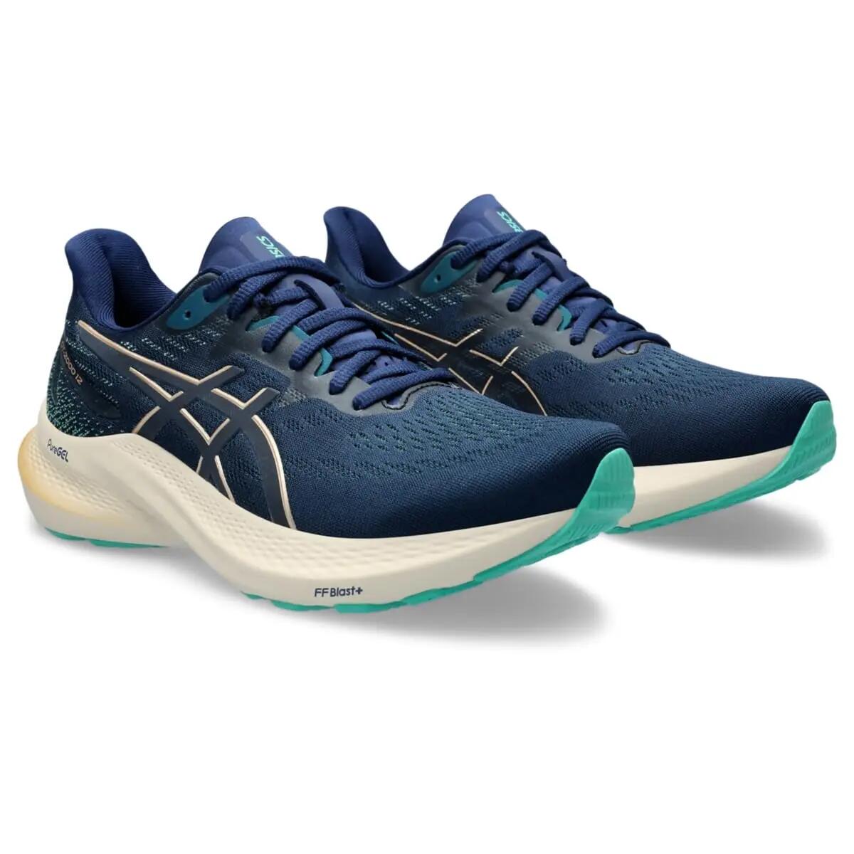 Scarpe da corsa ASICS GT-2000 12 Blu/Champagne 2/4