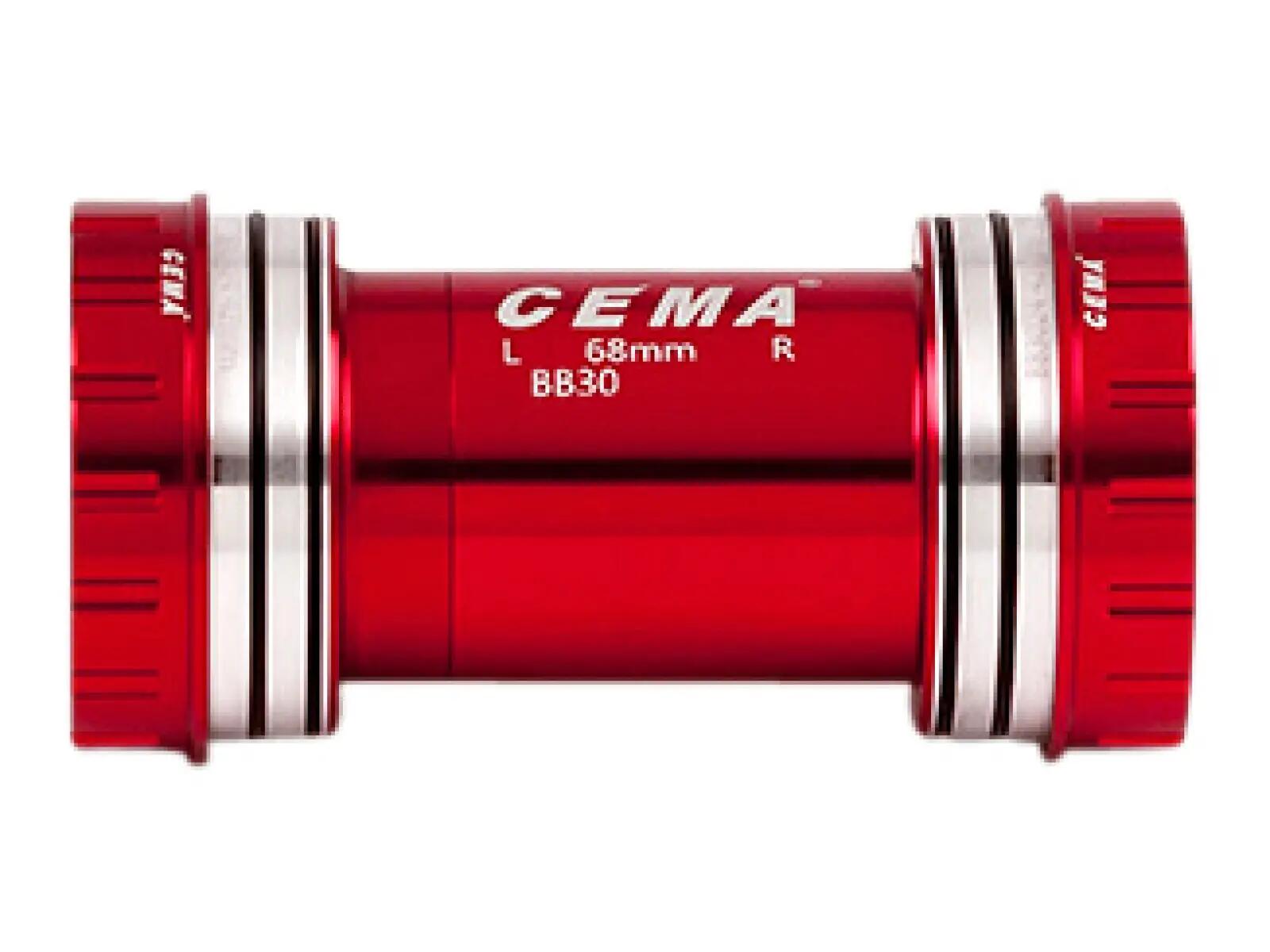Cema Bottom Bracket Bb30 Interlock Red 1/1