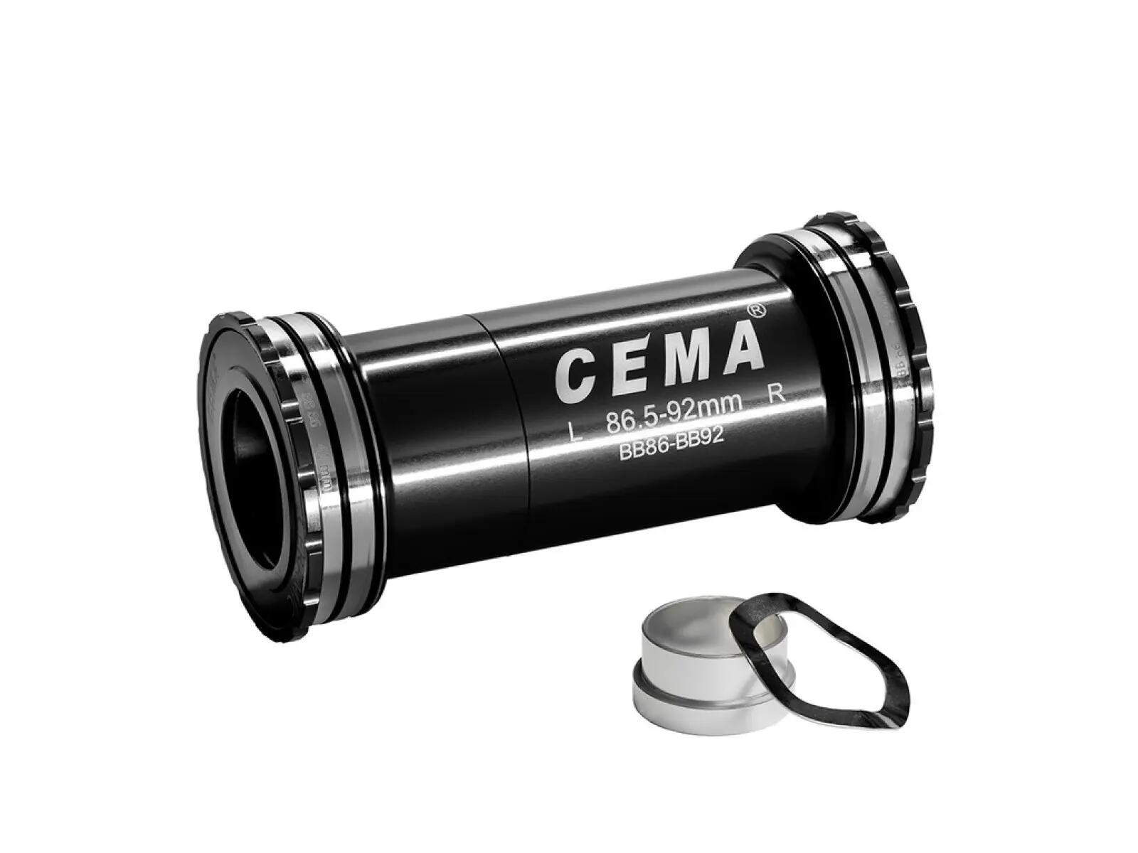 Cema Bottom Bracket Bb89 Interlock Black 1/1