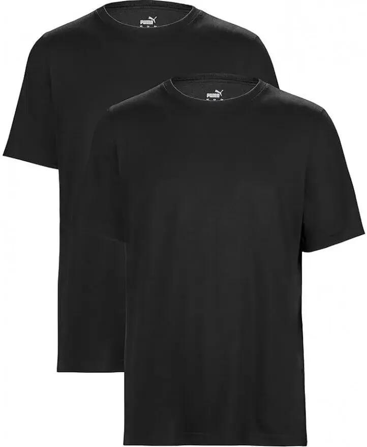 Zestaw 2 sztuk T-shirtów Puma Czarnych 2-pak Czarnych 1/5