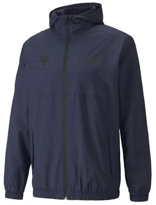 Jachetă pentru bărbați Slavia Puma Ess Solid Windbreaker Bleumarin - Imagine 1