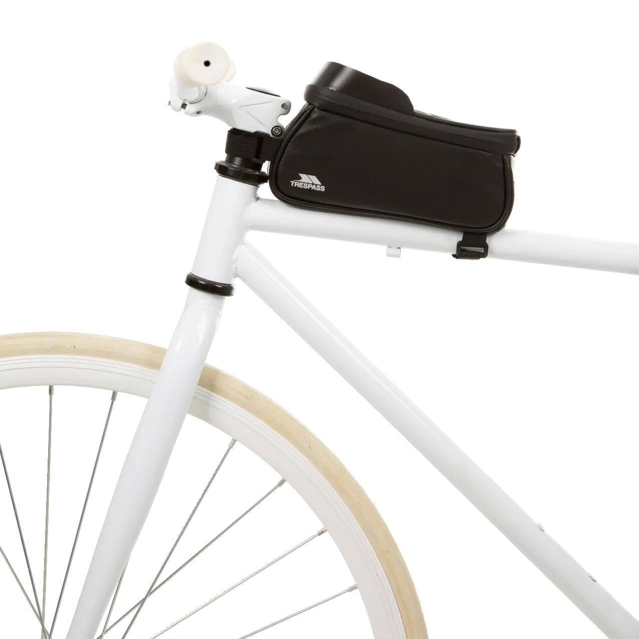 Trespass Frame Ride – Fahrradrahmentasche Schwarz 1/7