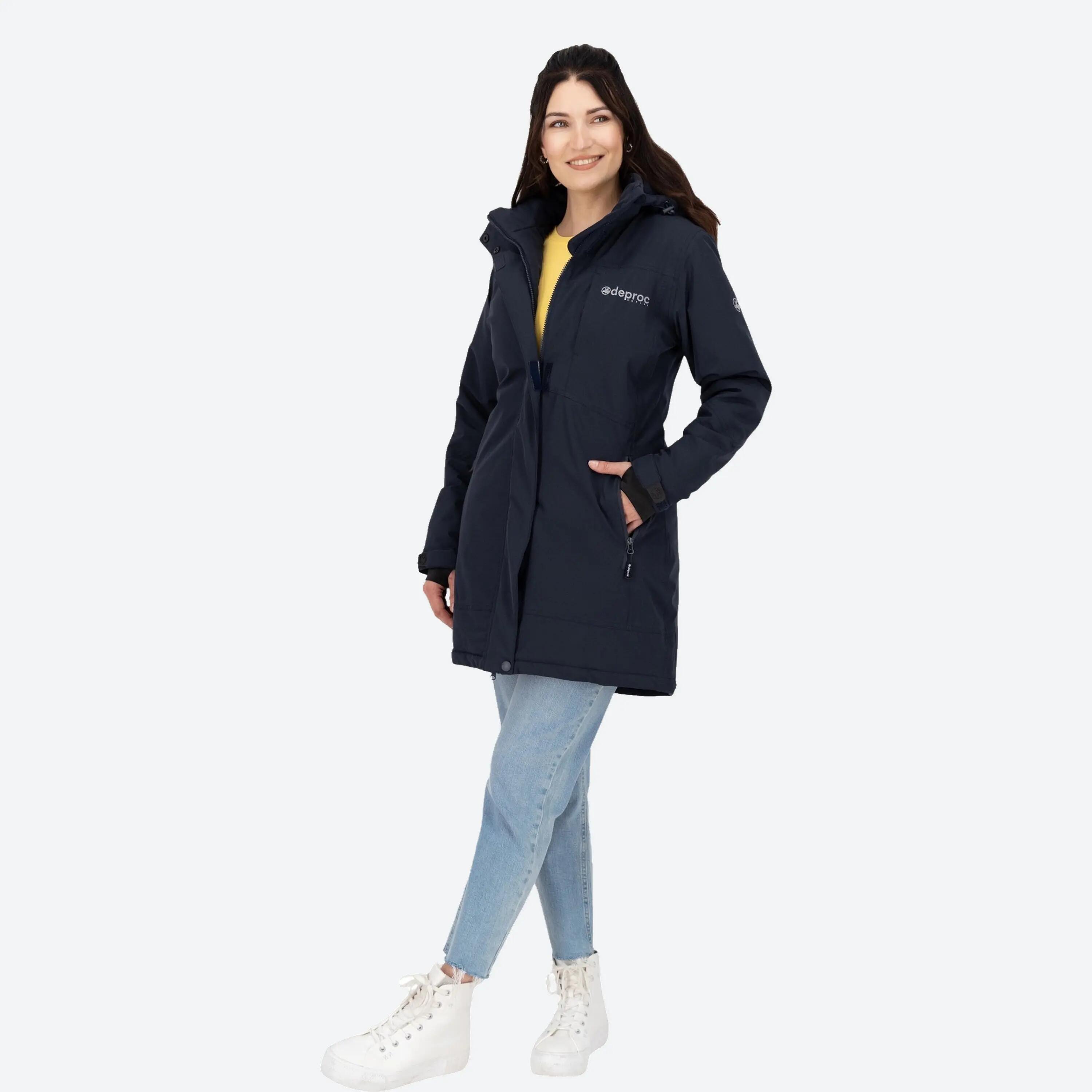 Femme - Randonnée - Veste d'hiver - imperméable - MONTREAL LONG 5/5