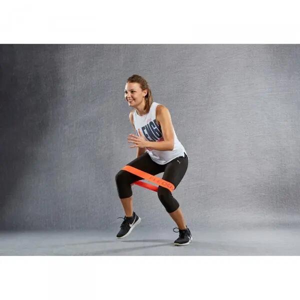 Fitnessband - Training - FLEXVIT Mini Band - Zeer lichte weerstand - Geel 8/10