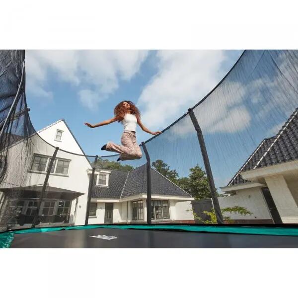 Trampoline - First Class - 366 cm - Rond Vert 9/11