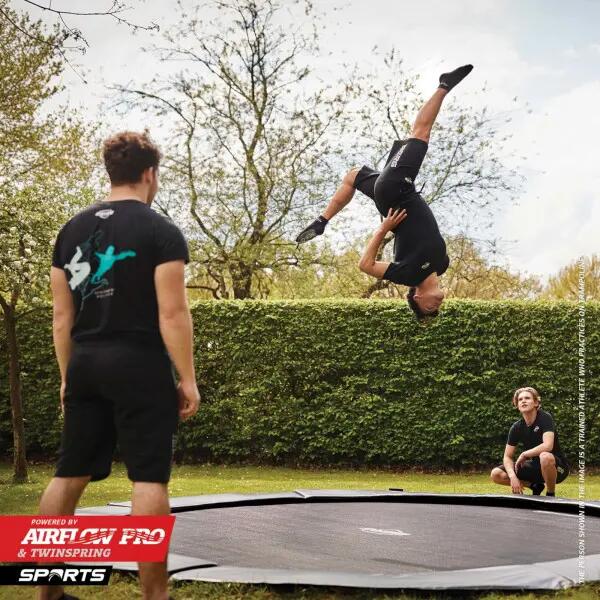 Trampoline Champion FlatGround 330 Grijs 8/9