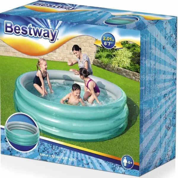 Piscina gonfiabile Bestway Big Metallic 9/9