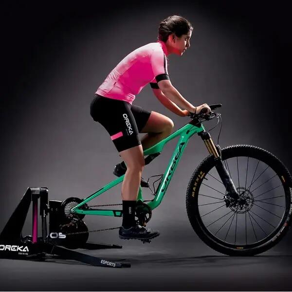 Home trainer - Cyclisme - Pliable, autogénéré, 2000 W - Oreka O5 8/8
