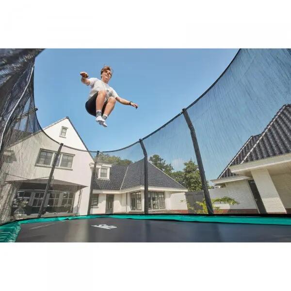 Trampoline - First Class - 366 cm - Rond Vert 10/11