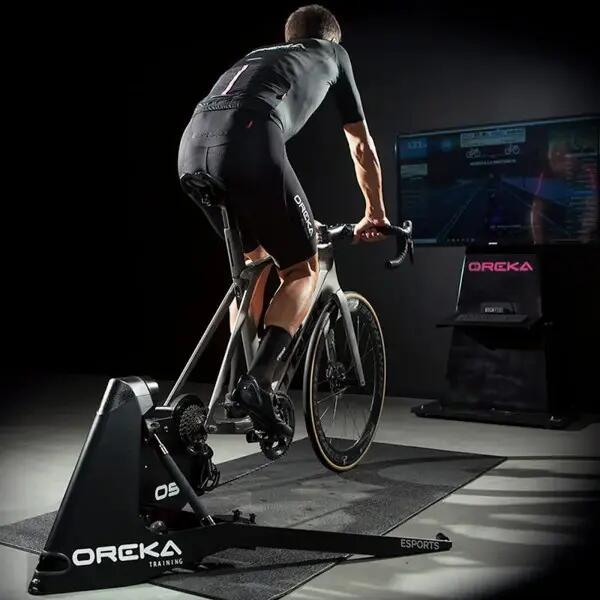 Home trainer - Cyclisme - Pliable, autogénéré, 2000 W - Oreka O5 7/8