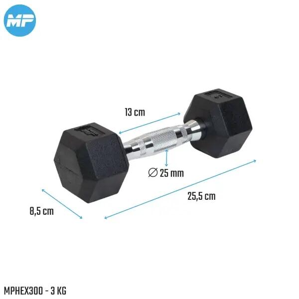 Hantla Hexa - 1 kg 9/10