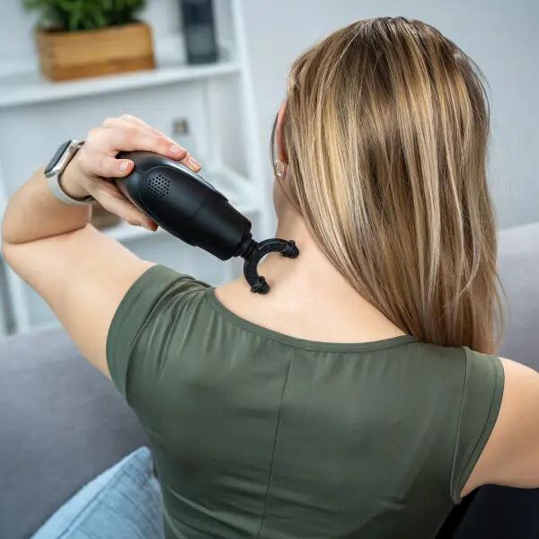 Massagegun - 4 vibratieniveaus - 4 opzetstukken - Taurus Wellness Multi-Massager 4/10