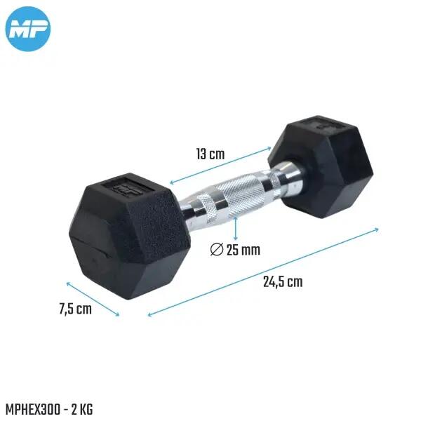 Manubrio Esagonale - 6 kg 10/10