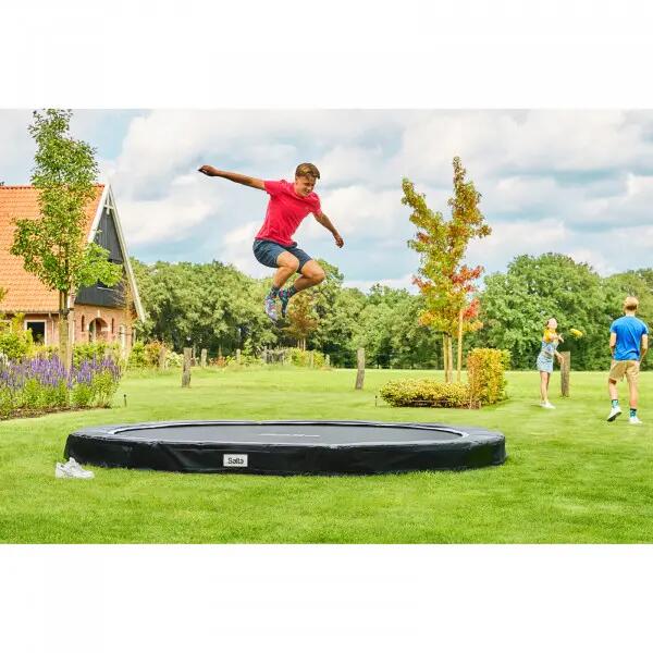 Premium Ground Sports - ø305cm - Inground trampoline - Rond - Zwart 4/8