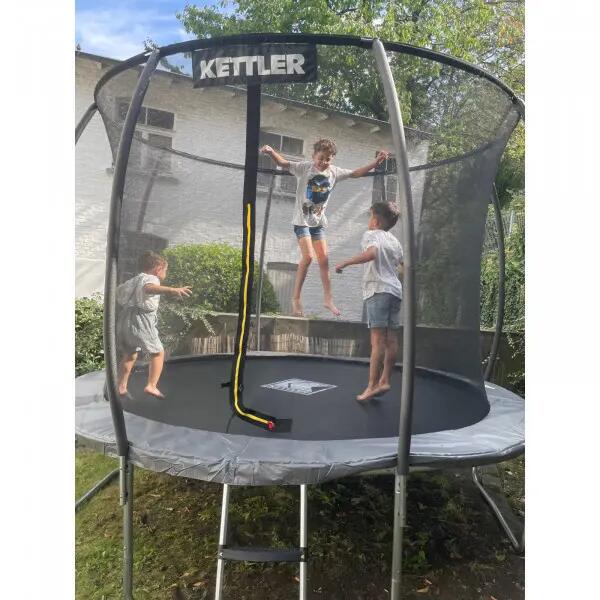 KETTLER outdoor trampoline JUMP 244 grijs 10/10