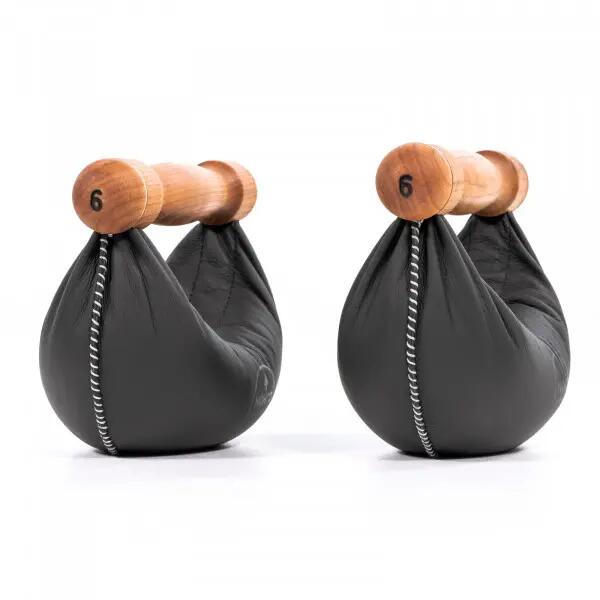 Dumbbells - Krachttraining - NOHrD Swing - Leer, 1 kg - Kersen 7/10