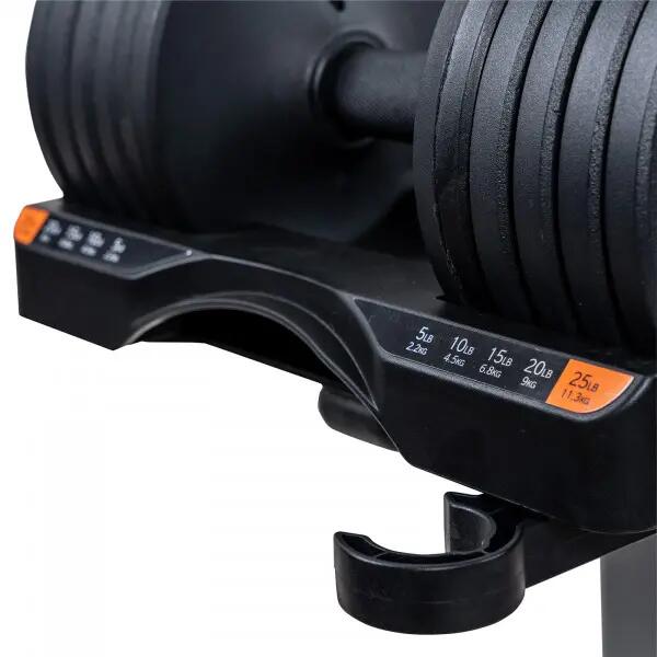 Verstelbare halter - Krachttraining - Taurus Selectabell - 2,2-11,3 kg, paar 5/9