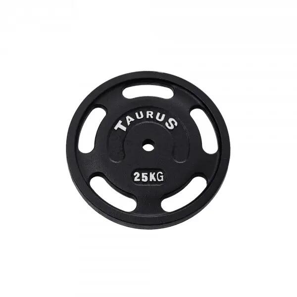 Taurus Gietijzeren Halterschijf 3G - 0,5 kg - Zwart 2/8