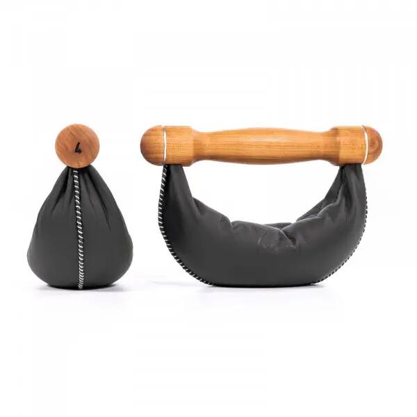 Dumbbells - Krachttraining - NOHrD Swing - Leer, 1 kg - Kersen 5/10