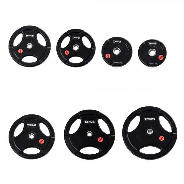 3G Pro halterschijven 30 mm gerubberd 2/10