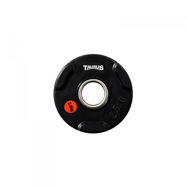3G halterschijven 50 mm gerubberd 2,5 kg 1/10