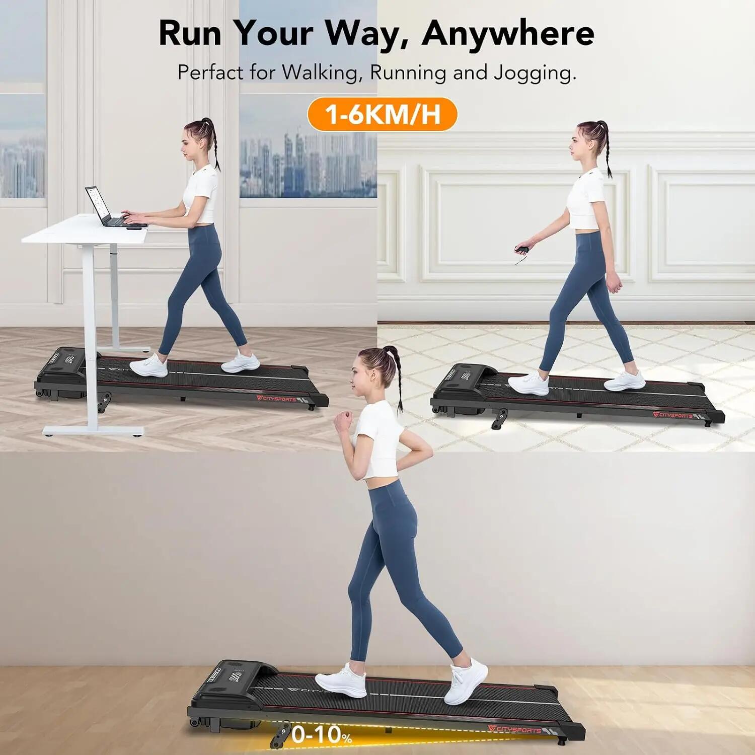 Loopband Helling tot 10%-3 standen.WP6,440W,6,0 km/u,Bluetooth 3/7