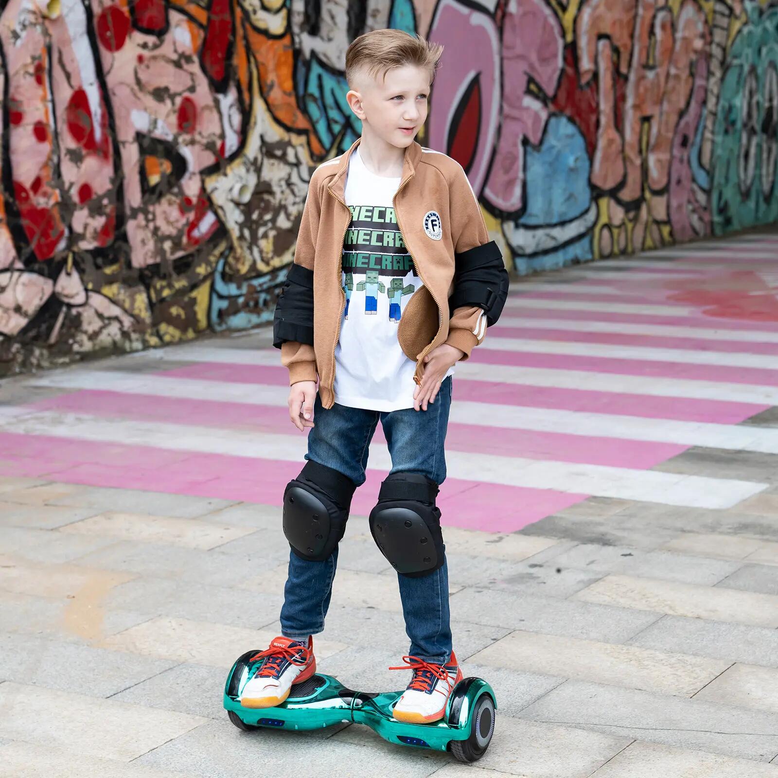 Hoverboard elettrico 6,5" con Bluetooth, LED e batteria al litio A03 7/8
