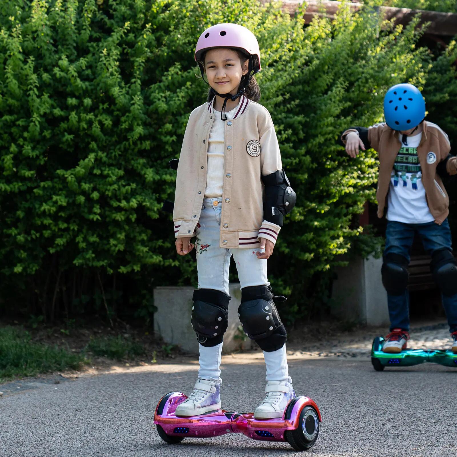 Hoverboard elettrico 6,5" con Bluetooth, LED e batteria al litio A03 6/8
