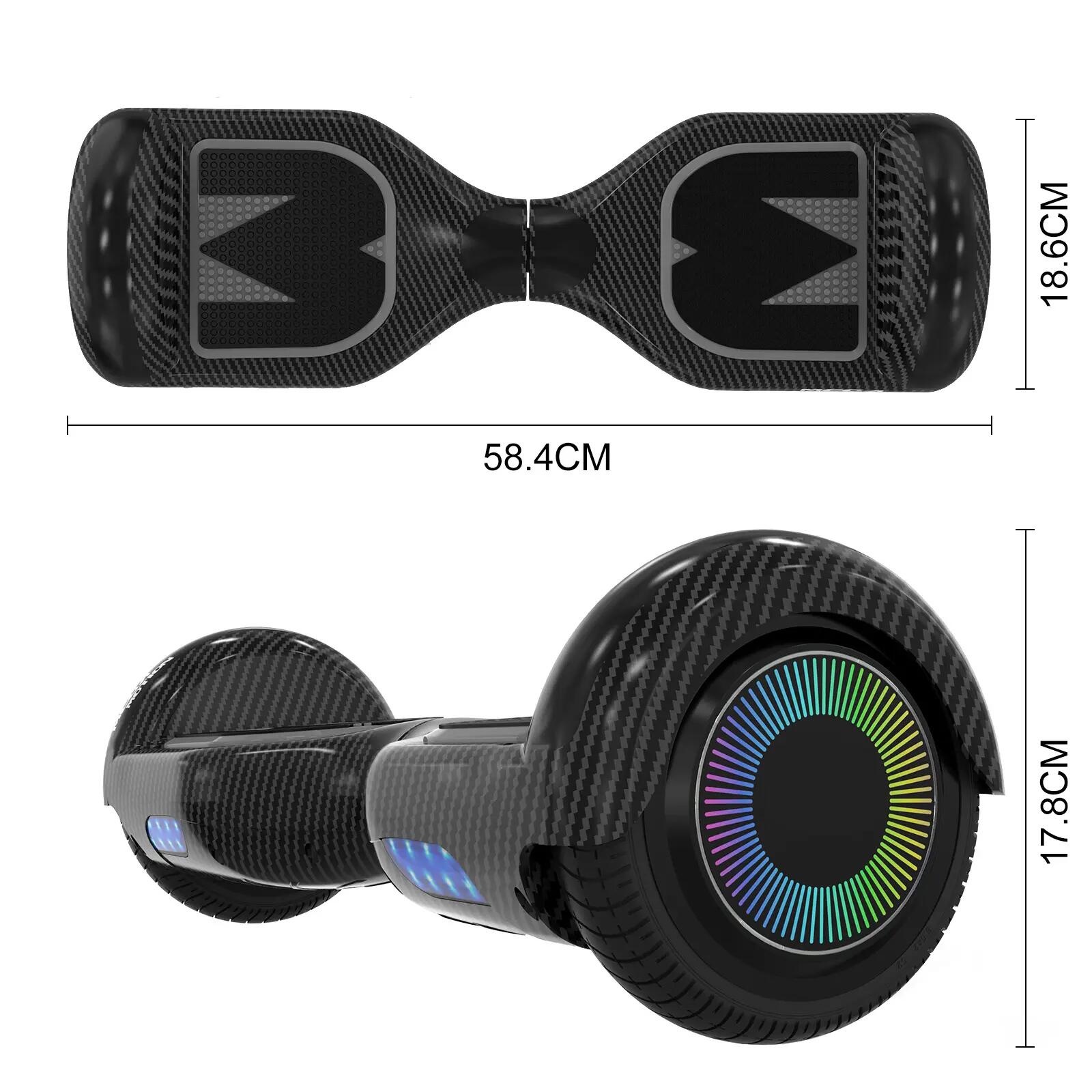 Hoverboard 6,5" s motokárou, Bluetooth, LED osvetlenie, A03S+KT 2/8