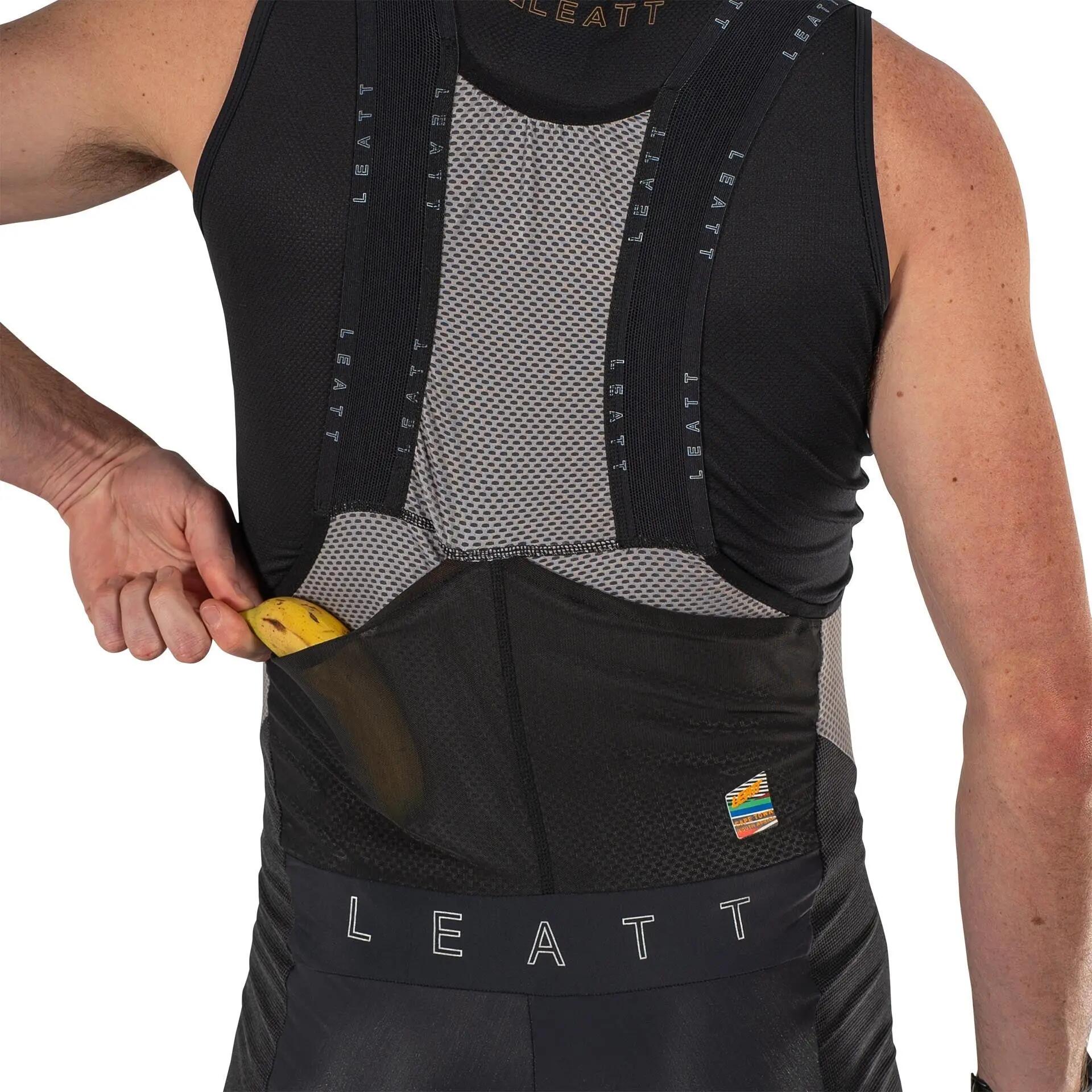 Cuissard à bretelles VTT Endurance 5.0 noir homme 6/7