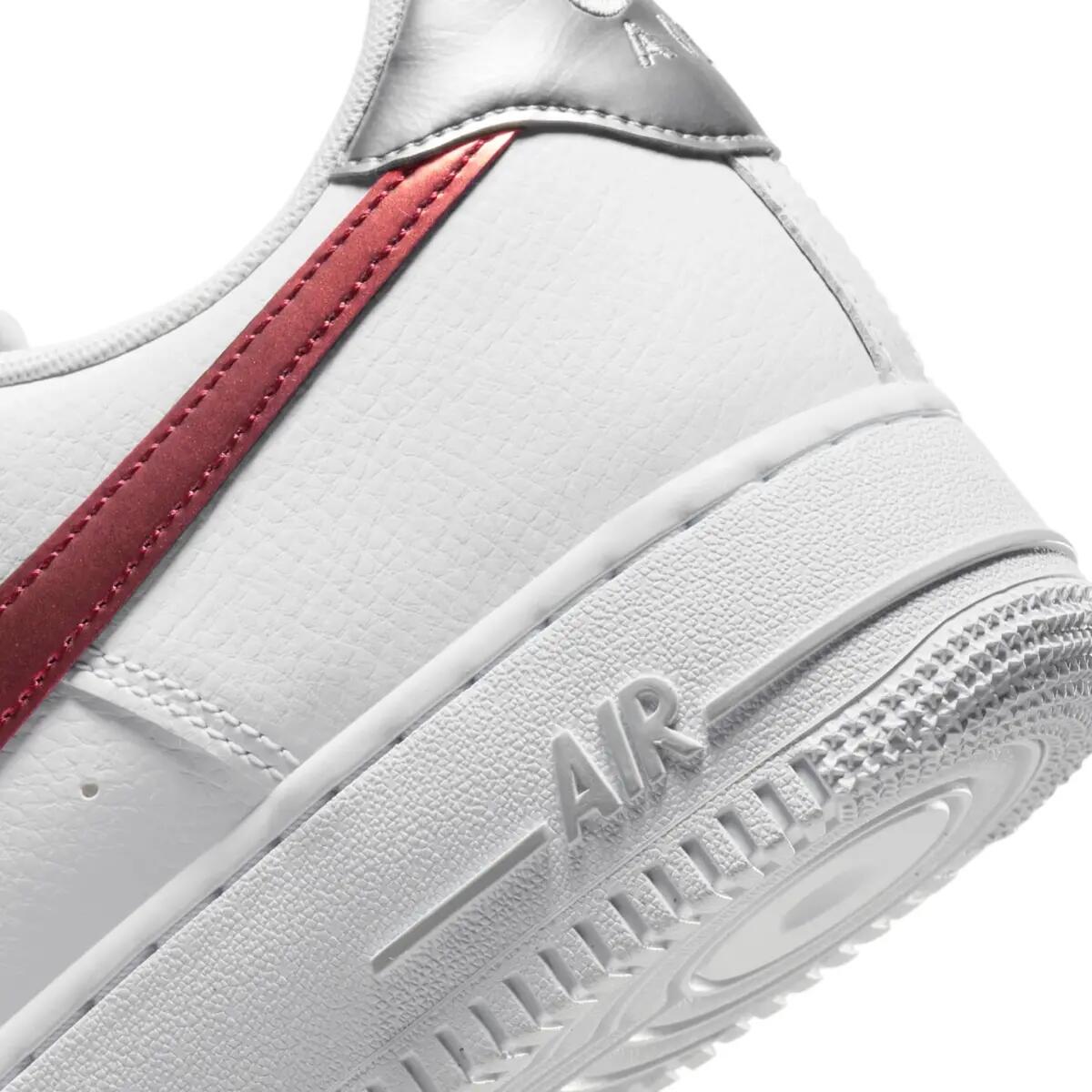 Chaussures  Air Force 1 Low Picante Red Wolf Grey 6/6