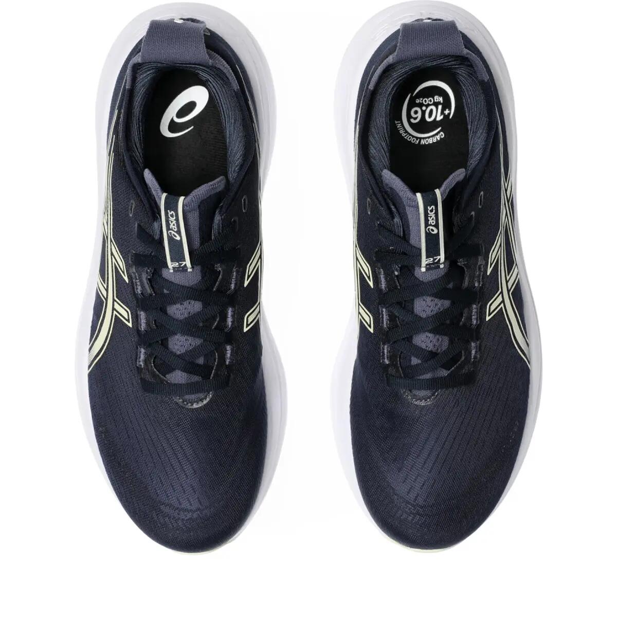 Chaussures de course ASICS Gel-Nimbus 27 Bleu marine et vanille 6/6