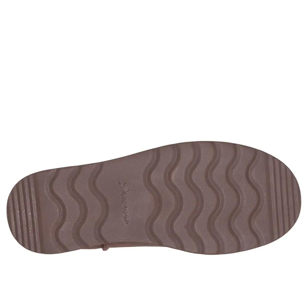 Keep Cozy marron   - BOTTE Media Skechers  sans  lacets 5/7