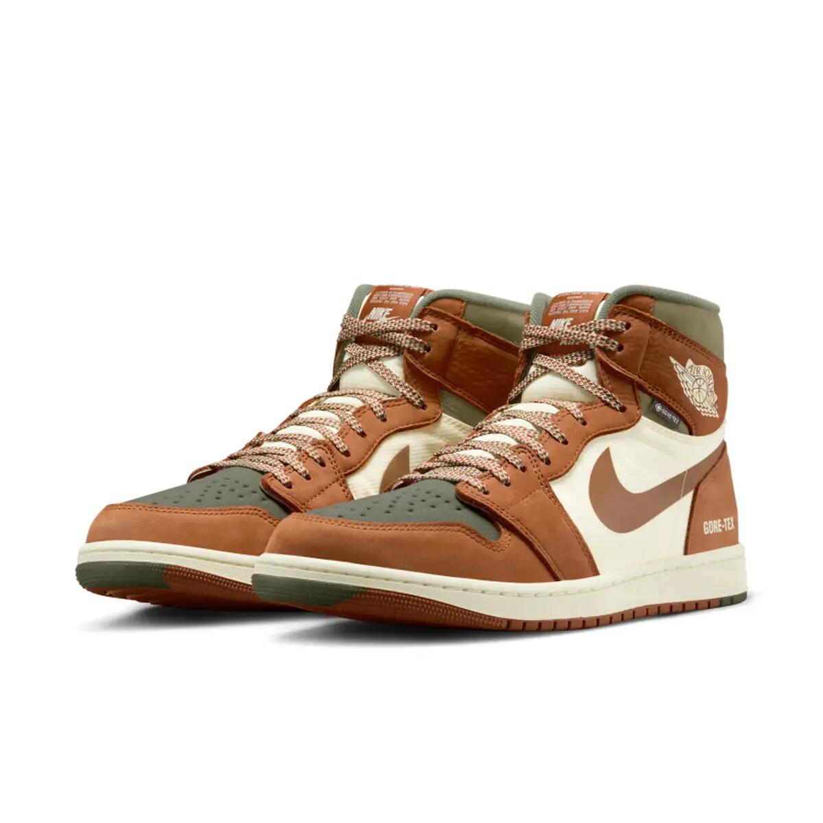 Schoenen  1 Retro High Element Gore-Tex Tan Olive 4/6