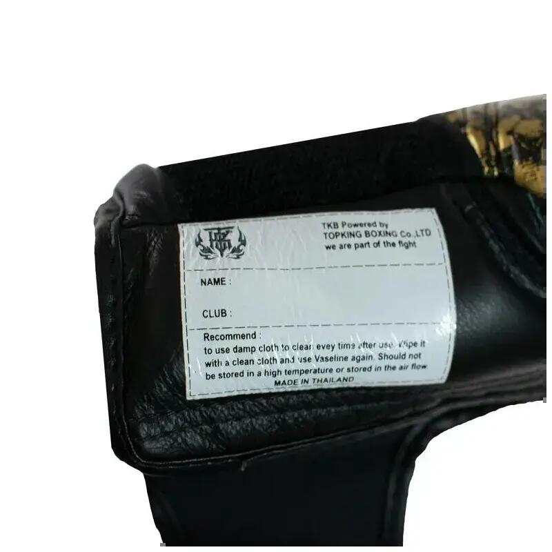 Boxerské rukavice TOP KING Super Air Snake Black Gold 6/6