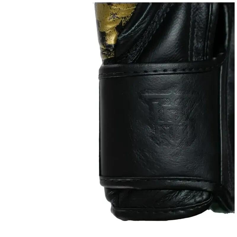 Boxerské rukavice TOP KING Super Air Snake Black Gold 5/6