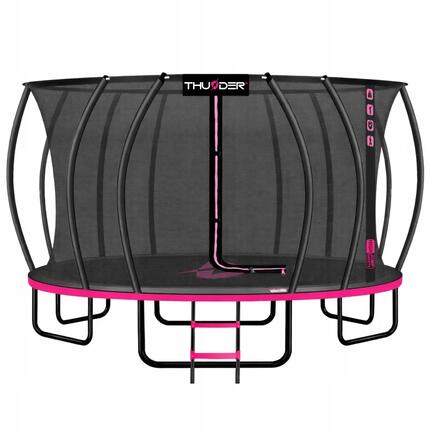 Trampoline de jardin pour enfants THUNDER 16FT (488 cm) avec filet et échelle