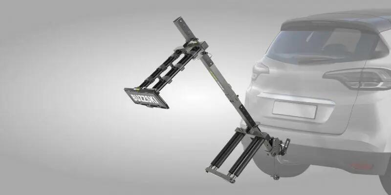 Buzz Rack Buzzski H Kayak ve Snowboard Kare Tip Çeki Demiri Taşıyıcı 3/7