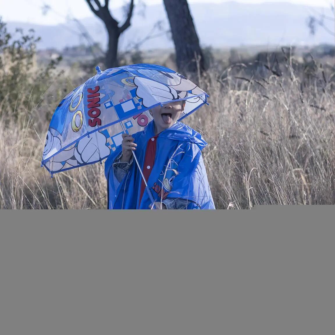 Parapluie Sonic Bleu 6/8