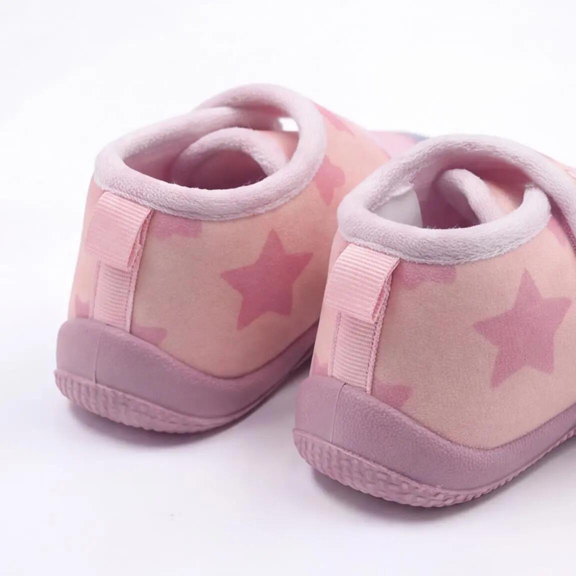 Chaussons montants Peppa Pig pour enfants, antidérapants, roses 6/7