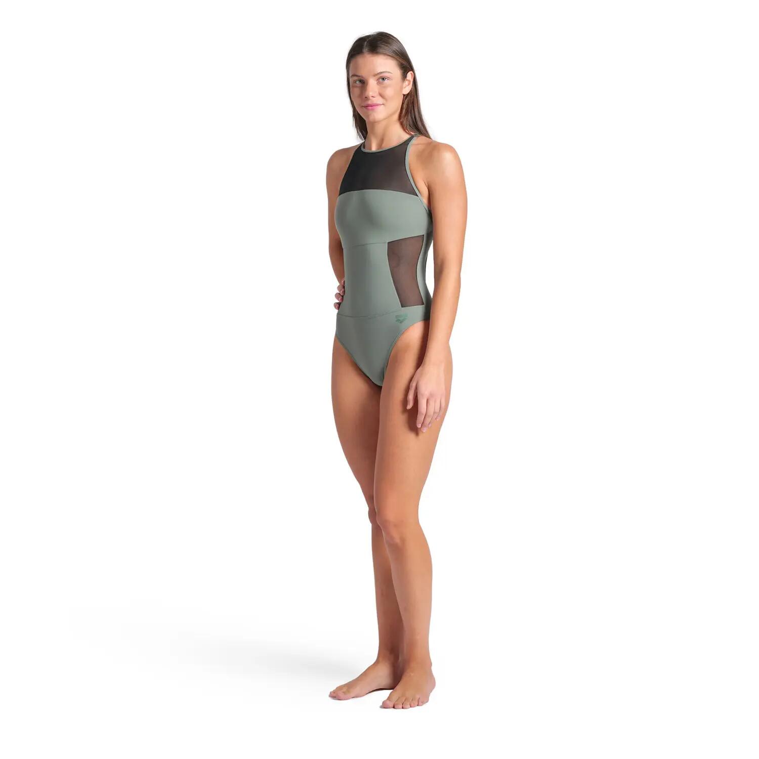 Costume intero Donna - Mesh Panels Swim Pro Back 3/8