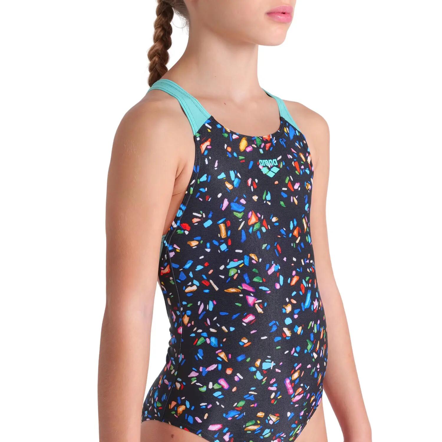 Einteilige badeanzüge Mädchen  - Confetti Swim Pro Back 4/7