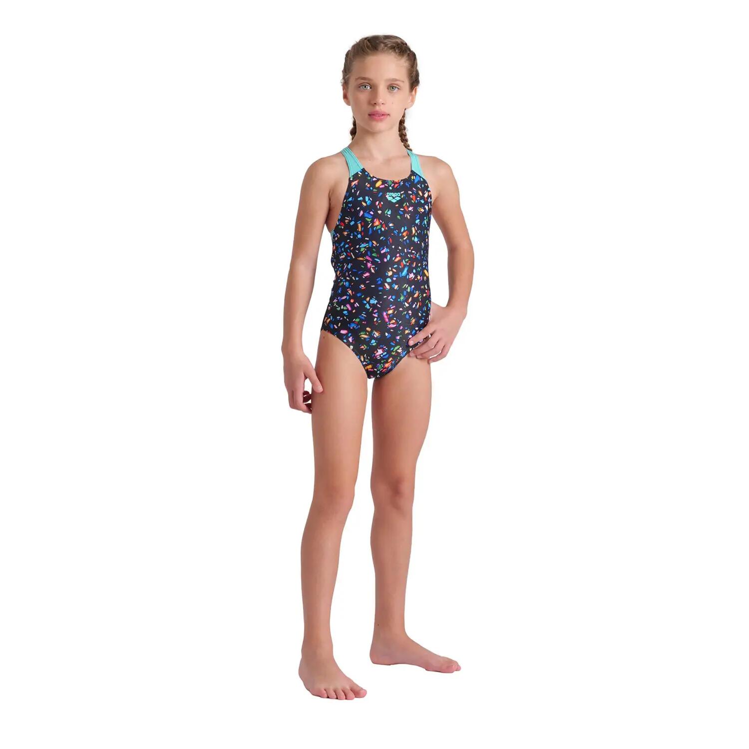 Einteilige badeanzüge Mädchen  - Confetti Swim Pro Back 3/7