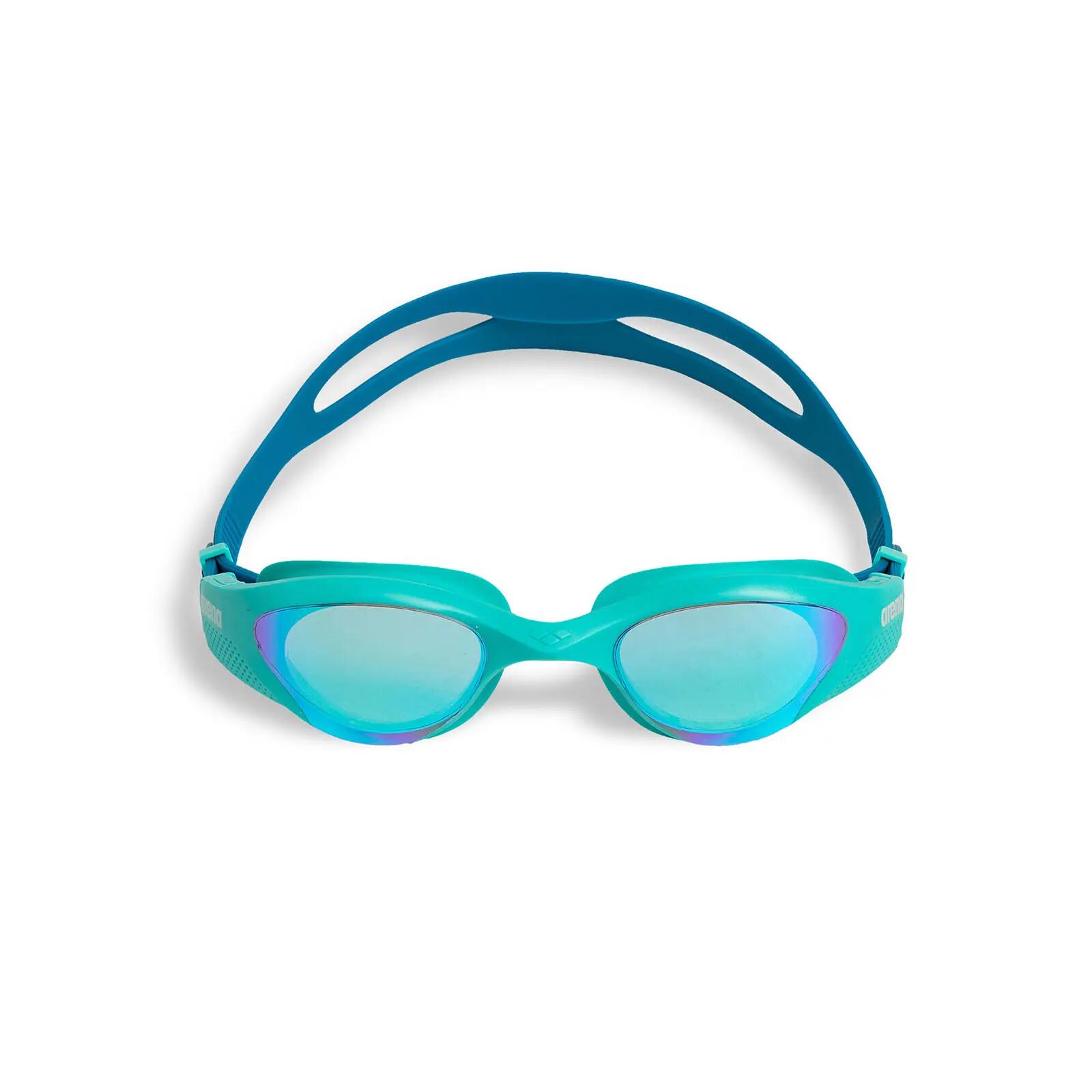 Arena The One blue mirror effect swim goggles 5/9