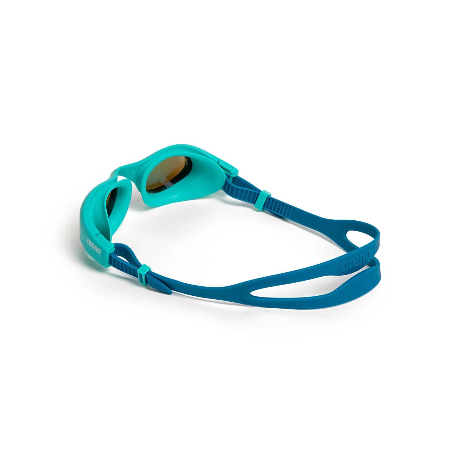 Arena The One blue mirror effect swim goggles 4/9