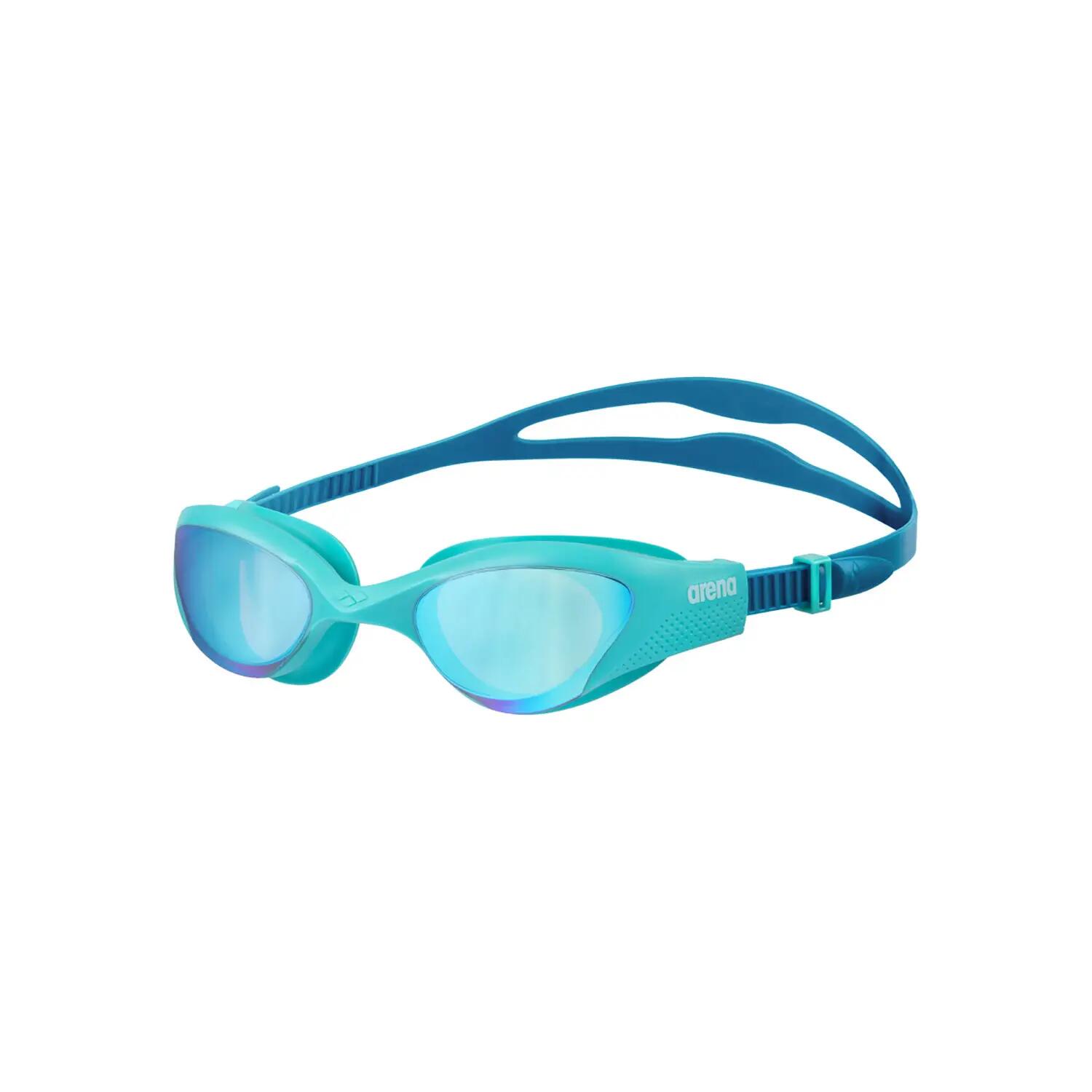Arena The One blue mirror effect swim goggles 3/9