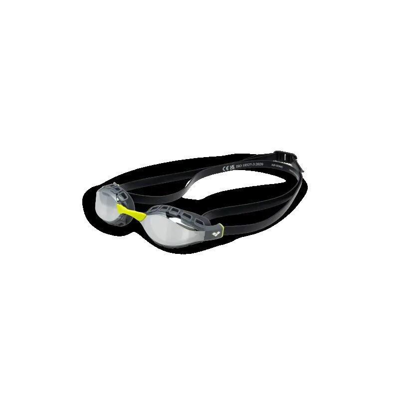 Schwimmbrille Arena mit verspiegelten Gläsern Air Sonic Mirror Silber und Anthra 7/14